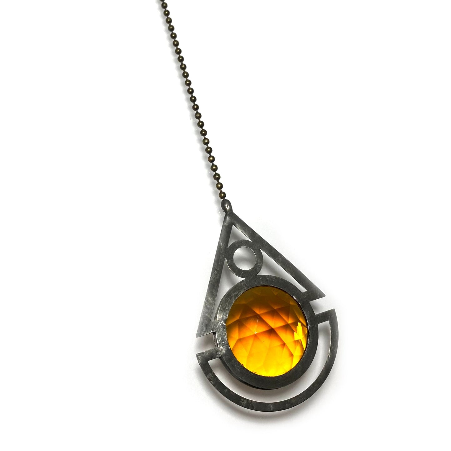 Small Amber Seafarer Suncatcher