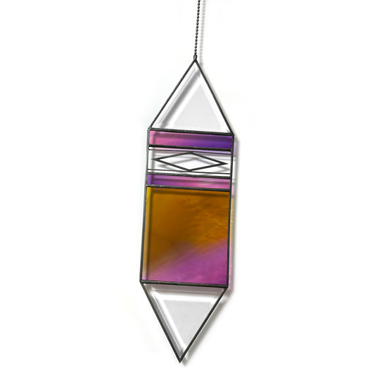 Extra Large Sunset Trigon Suncatcher #1