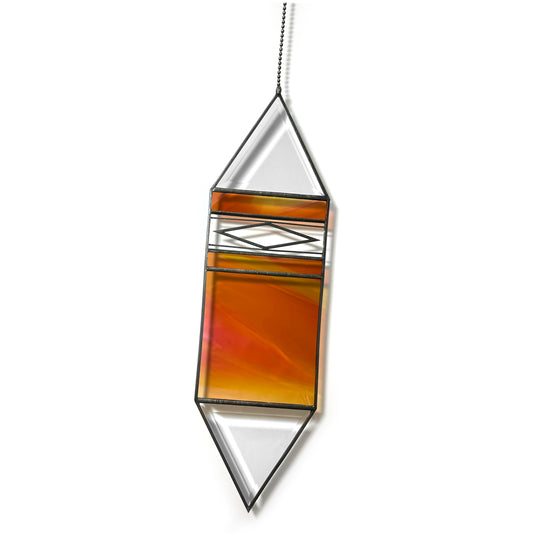 Extra Large Sunset Trigon Suncatcher #2