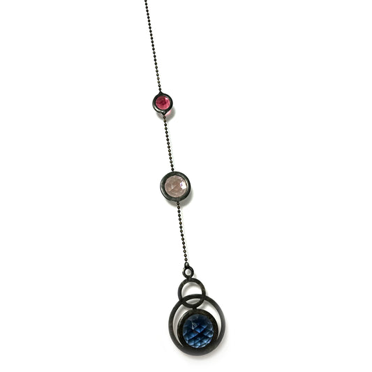 AMBRE/TURQUOISE/MOUSSE DE MER ECLIPSE SUNCATCHER